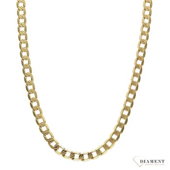 Złoty łańcuszek 333 pancerka pave 4 mm. Złoty łańcuszek o klasycznym splocie pave pancerka. Złoty łańcuszek z delikatnymi nacięciami nadaję świetnego blasku biżuterii Złoty łańcuszek 333 na prezent (3).jpg